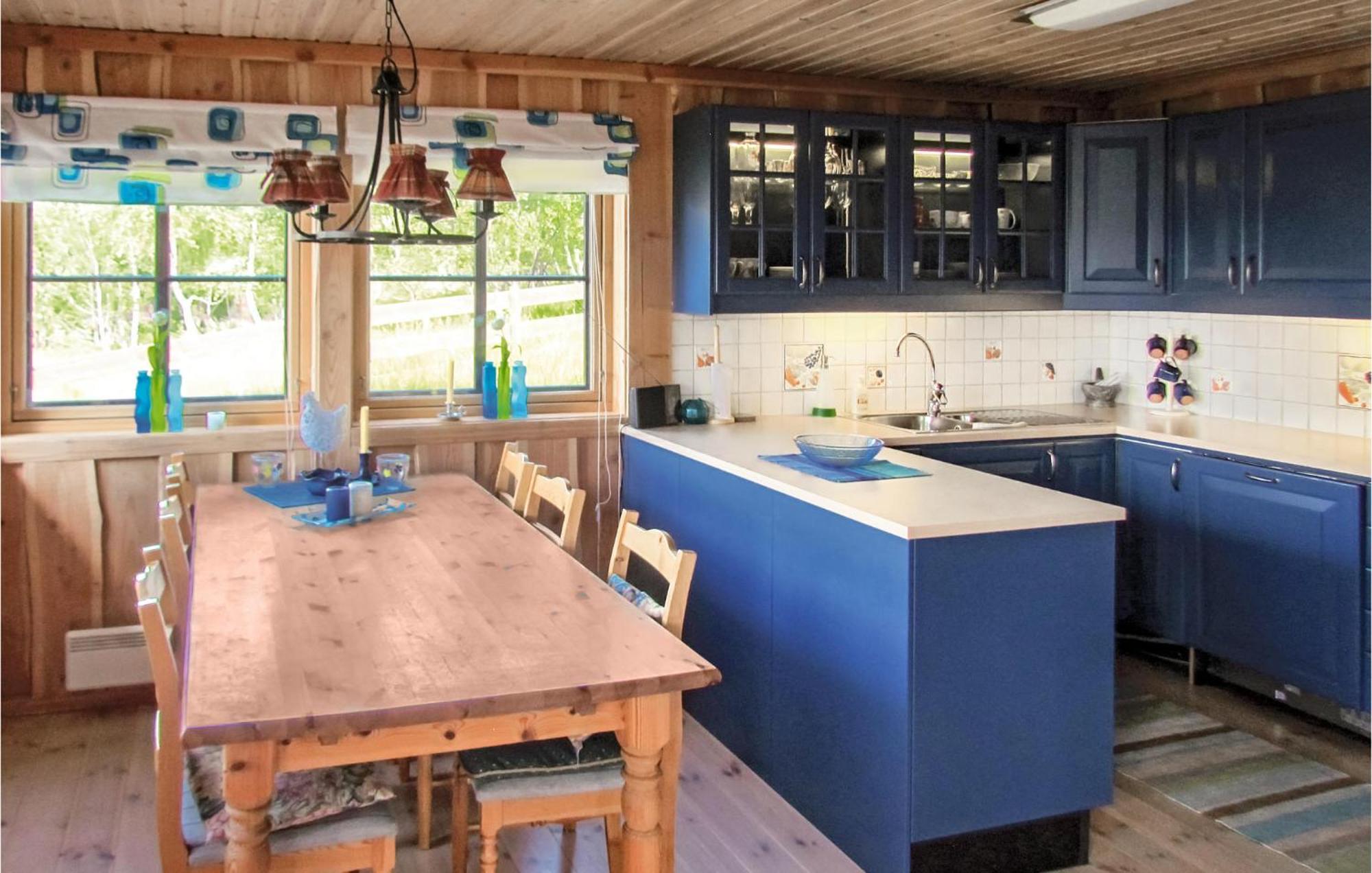 3 Bedroom Beautiful Home In Vikesa Hovland  Exterior foto