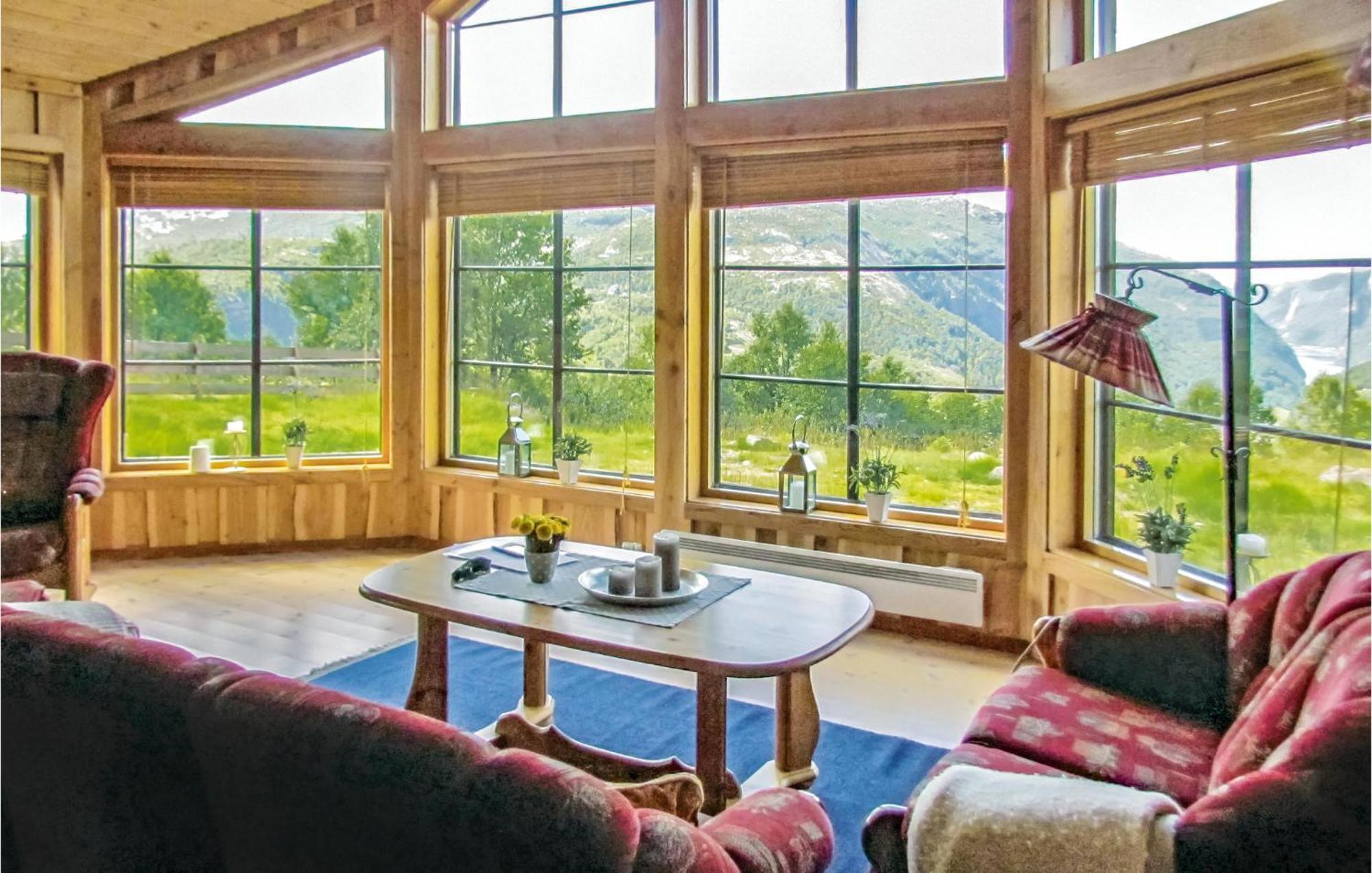 3 Bedroom Beautiful Home In Vikesa Hovland  Exterior foto